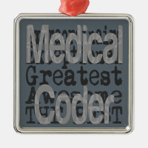 Ornement En Métal Médicale Coder Extraordinaire