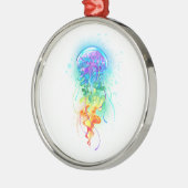 Ornement En Métal Méduse arc-en-ciel (Gauche)