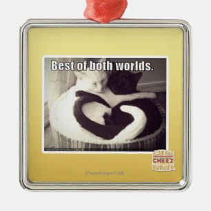 Ornement En Métal Meilleur des deux mondes