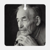 Ornement En Métal Mémorial simple et élégant (Verso)