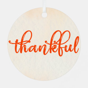 Ornement En Métal Merci