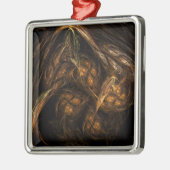 Ornement En Métal Mère Terre Carré d'art Abstrait (Gauche)