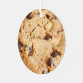 Ornement En Métal Merry Chip-Mas, Funky Cookie Christmas Pun (Avant gauche)