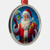 Ornement En Métal „Merry Christmas“1 (Droite)