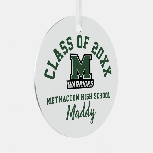 Ornement En Métal Méthacton High School Orament Noël (Avant droite)