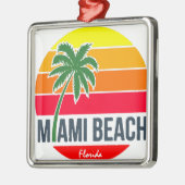 Ornement En Métal Miami Beach (Gauche)