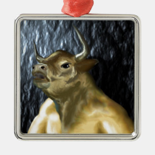 Ornement En Métal Minotaur