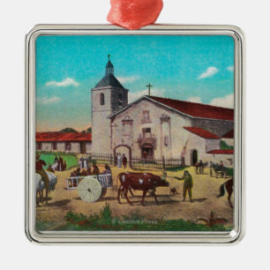 Ornement En Métal Mission Santa Clara de AsisSanta Clara, CA