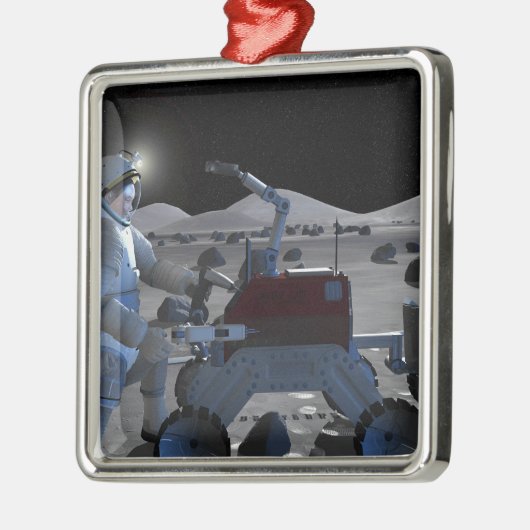 Ornement En Métal Missions d'exploration spatiale futures 7 (Gauche)