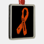 Ornement En Métal MME WARRIOR/ ruban déchiré (Droite)