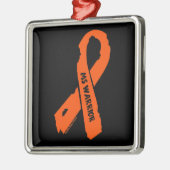 Ornement En Métal MME WARRIOR/ ruban déchiré (Gauche)