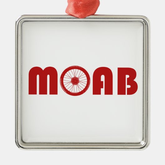 Ornement En Métal Moab (Roue à vélo) (Devant)