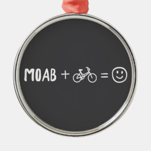 Ornement En Métal Moab Utah Plus Vélos Vous Rend Heureux
