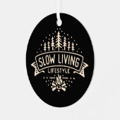 Ornement En Métal Mode de vie lent (Avant gauche)