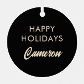 Ornement En Métal Mode de vie lent (Verso)