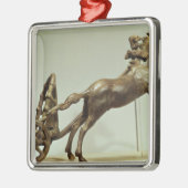 Ornement En Métal Modèle d'un char de deux chevaux (Gauche)