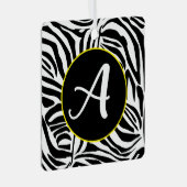 Ornement En Métal Modèle Zebra (Avant droite)