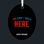 ORNEMENT EN MÉTAL MODERNE ET MODERNE PERSONNALISABLE NOIR VÉRIFIÉ<br><div class="desc">VOUS POUVEZ CHANGER,  REDIMENSIONNER OU AJOUTER LOGO,  PHOTO,  TEXTE ET COULEURS COMME VOUS LE SOUHAITEZ.MERCI.</div>