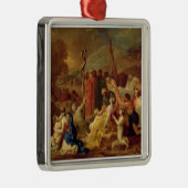 Ornement En Métal Moïse et le serpent d'airain, c.1653-54 (huile sur (Droite)