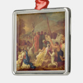 Ornement En Métal Moïse et le serpent d'airain, c.1653-54 (huile sur (Gauche)