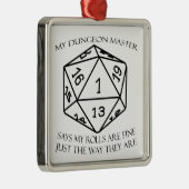 Ornement En Métal Mon maître de cachot (Droite)