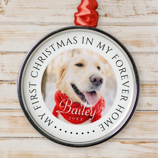 Ornement En Métal Mon premier Noël pour toujours Accueil Moderne Pho