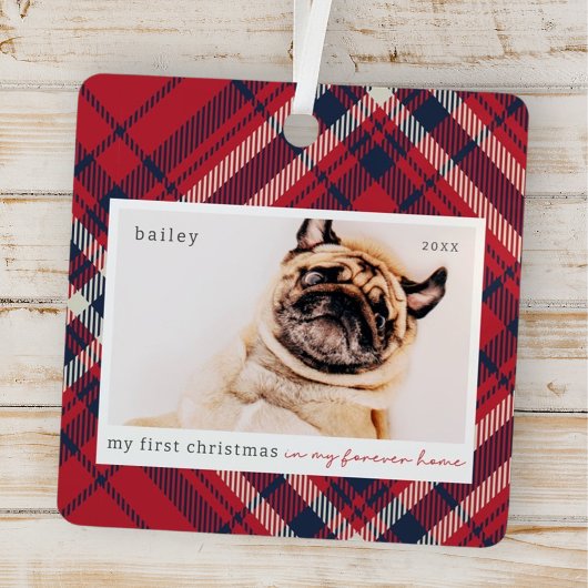 Ornement En Métal Mon premier Noël pour toujours Accueil Plaid Photo