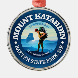 Ornement En Métal Mont Katahdin (C)
