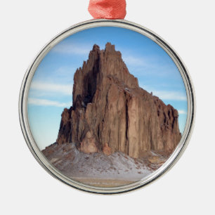 Ornement En Métal Montagne Shiprock, Nouveau-Mexique