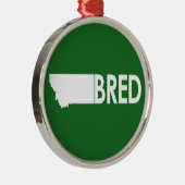 Ornement En Métal Montana Bred (Droite)