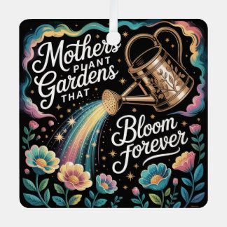 Ornement En Métal Mothers Plant Gardens That Bloom Forever