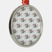 Ornement En Métal Motif de poisson Abstrait (Droite)