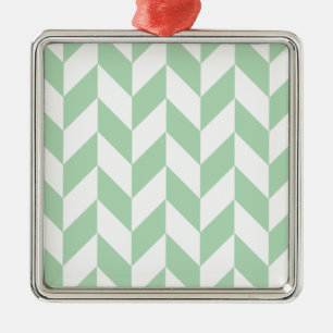 Ornement En Métal Motif de squelette vert à la menthe