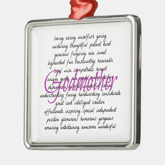 Ornement En Métal Mots pour Godmère (Gauche)