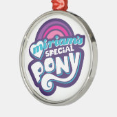 Ornement En Métal My Little Prepotente (Gauche)