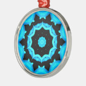 ORNEMENT EN MÉTAL NATURE OCÉAN BLEU (Gauche)