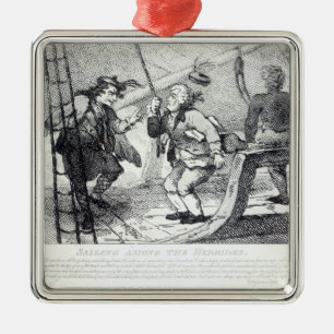 Ornement En Métal Navigation parmi le Hebrides