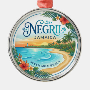 Ornement En Métal Negril Jamaïque