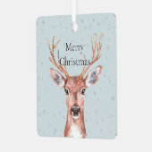 Ornement En Métal Neige de Noël (Avant gauche)