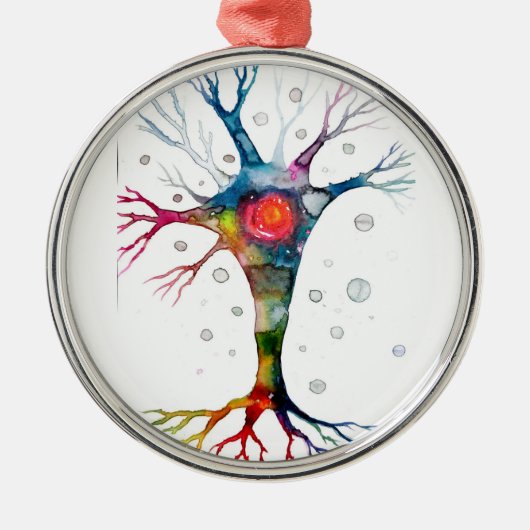 Ornement En Métal neurone pyramidal dans le néocortex (Devant)