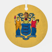 Ornement En Métal New Jersey (Verso)