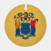 Ornement En Métal New Jersey (Recto)