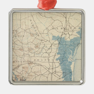 Ornement En Métal Newburyport, le Massachusetts