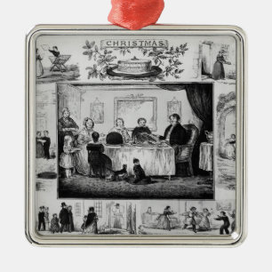Ornement En Métal Noël