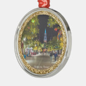 Ornement En Métal Noël à Burlington, Vermont (Gauche)