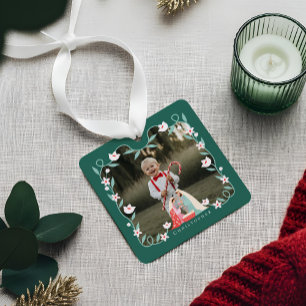 Ornement En Métal Noël Crèche religieuse Scène Photo Keepsaké