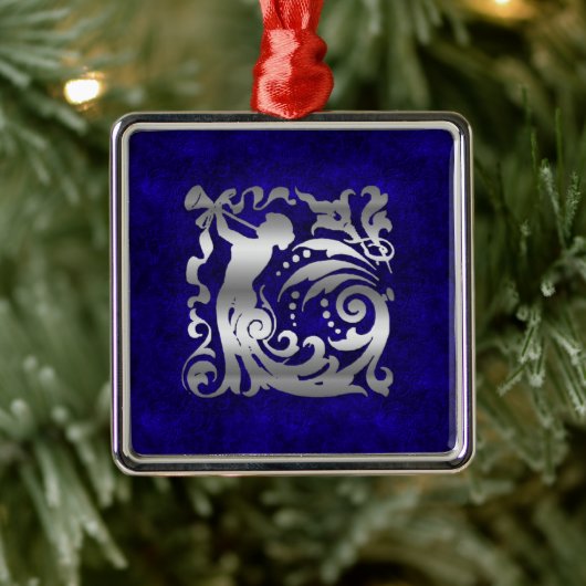 Ornement En Métal Noël d'argent décoratif (Arbre)