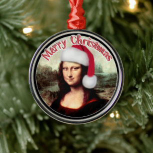 Ornement En Métal Noël de Mona Lisa