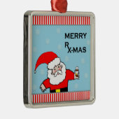 Ornement En Métal Noël de pharmacien (Droite)