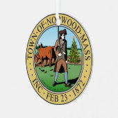 Ornement En Métal Noël Norwood ! (Avant gauche)